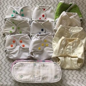 Newborn cloth diapers